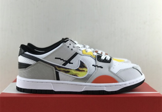 Nike Dunk Low Scrap Mighty Swooshers DX6058-101  36-47.5